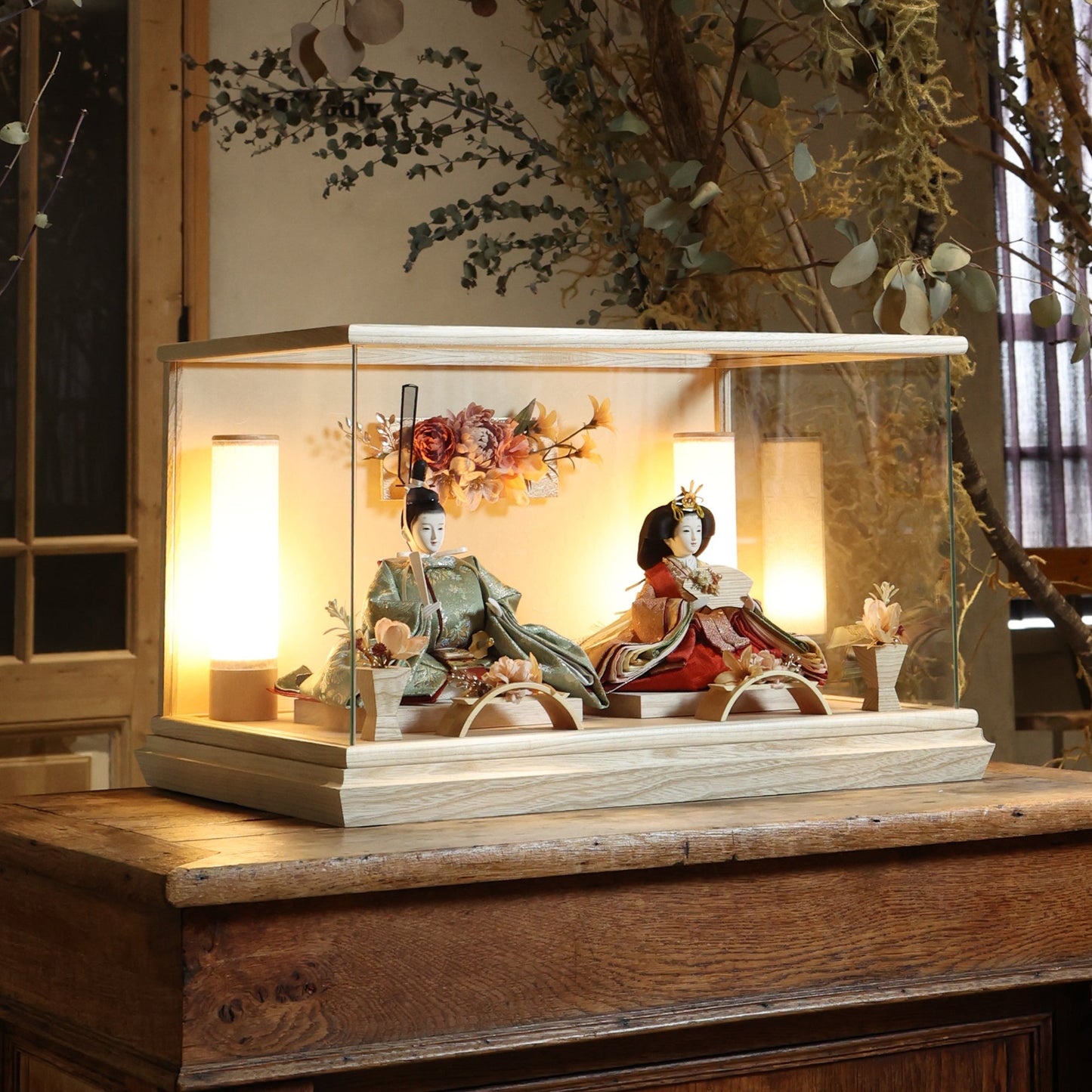 彩芽　ayame｜26雛人形ケース飾り