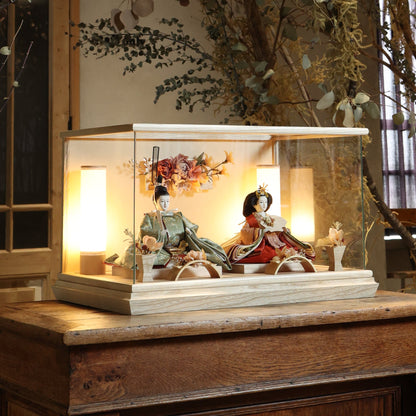 彩芽　ayame｜26雛人形ケース飾り