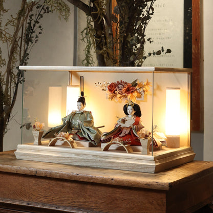 彩芽　ayame｜26雛人形ケース飾り