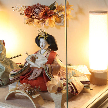 彩芽　ayame｜26雛人形ケース飾り