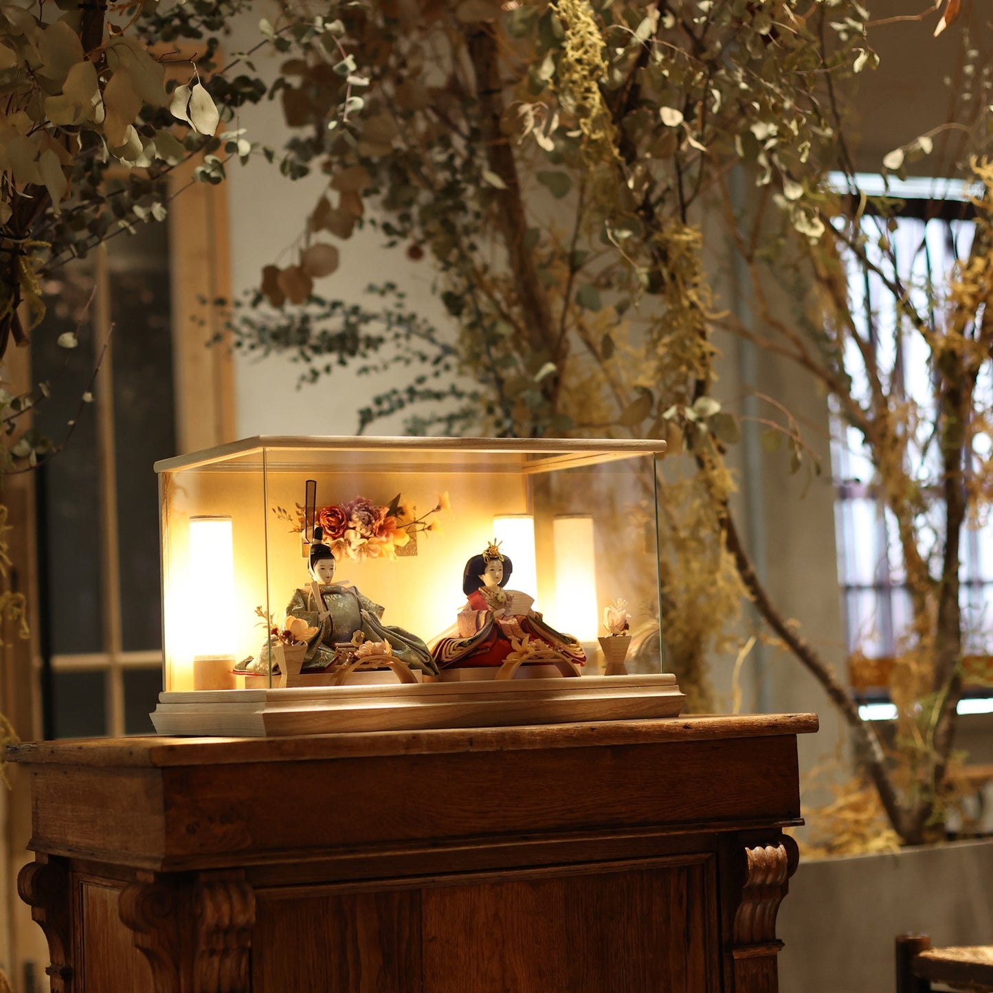 彩芽　ayame｜26雛人形ケース飾り