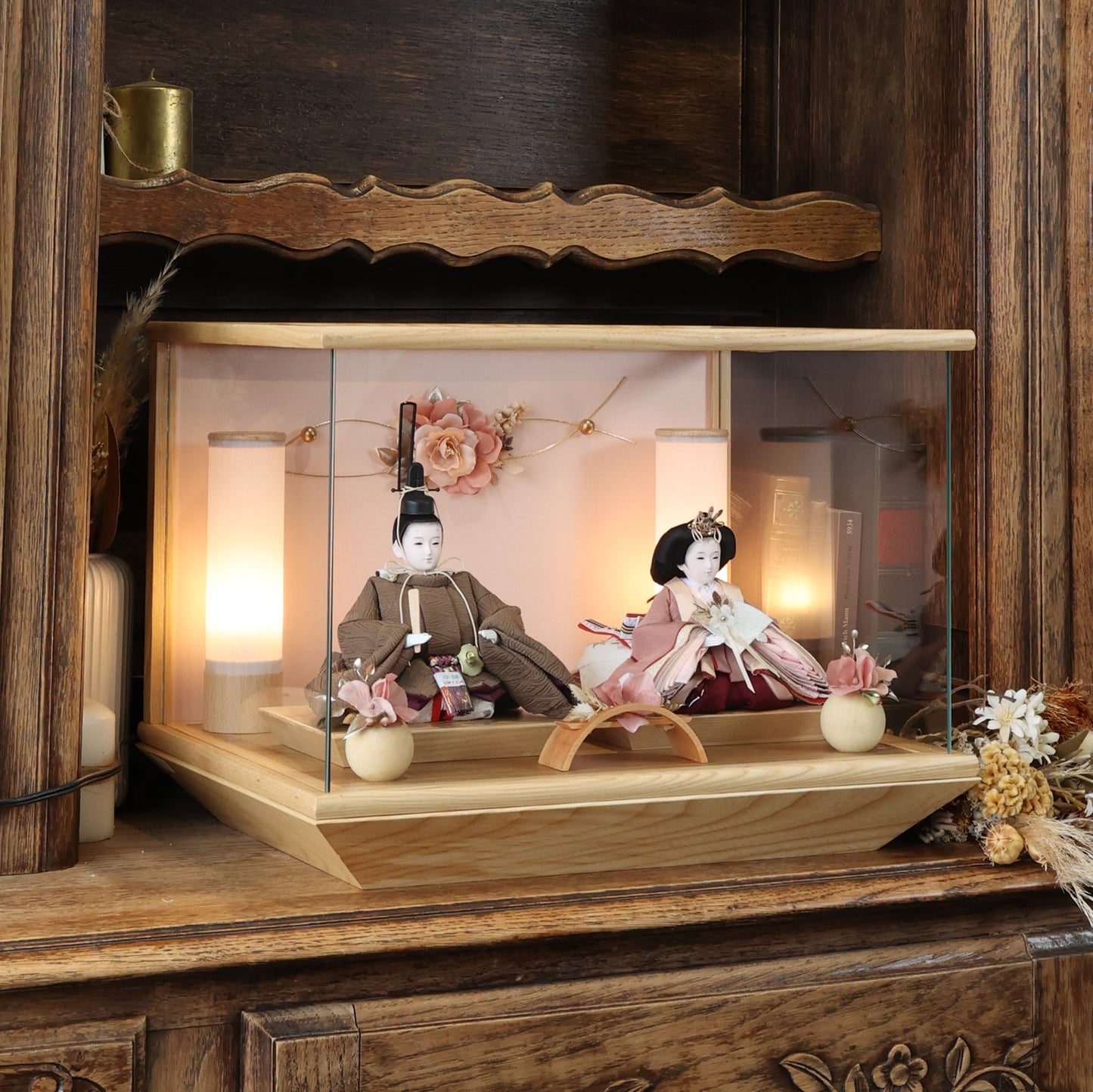 あやみ　ayami｜26雛人形ケース飾り