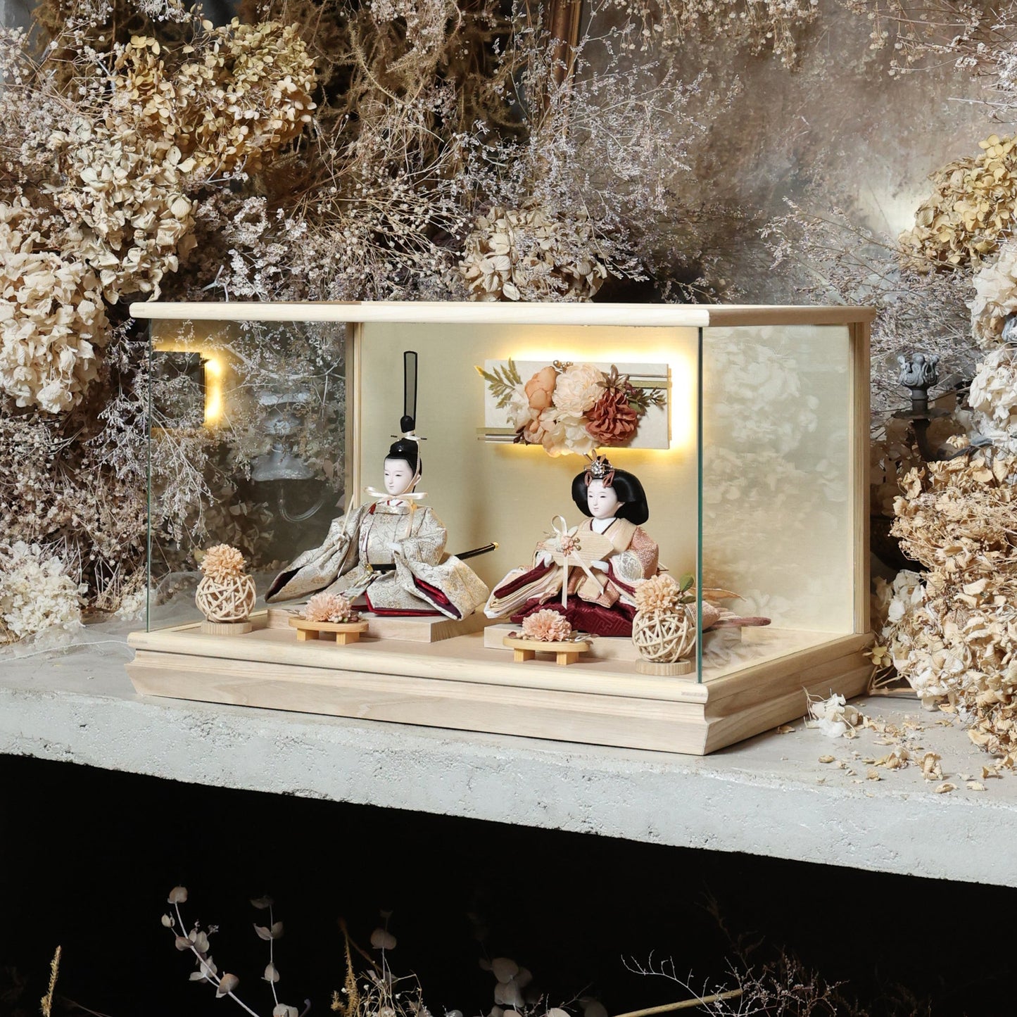 采音　ayane｜26雛人形ケース飾り