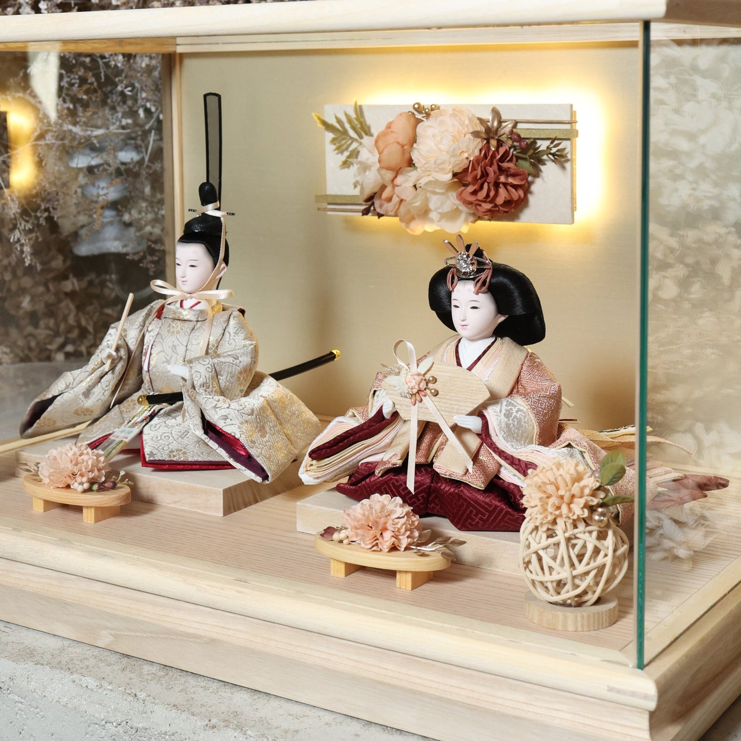 采音　ayane｜26雛人形ケース飾り