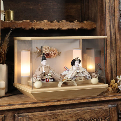 ここあ　cocoa｜26雛人形ケース飾り