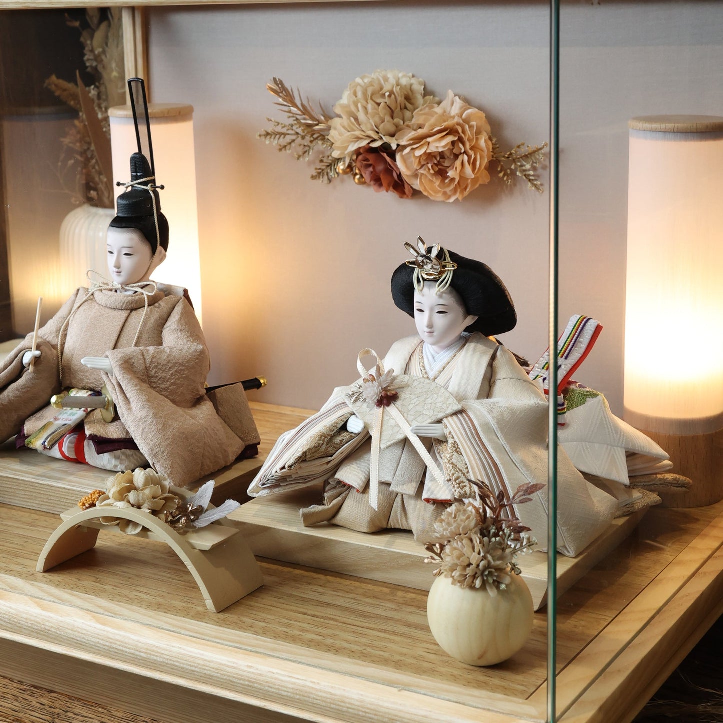 ここあ　cocoa｜26雛人形ケース飾り