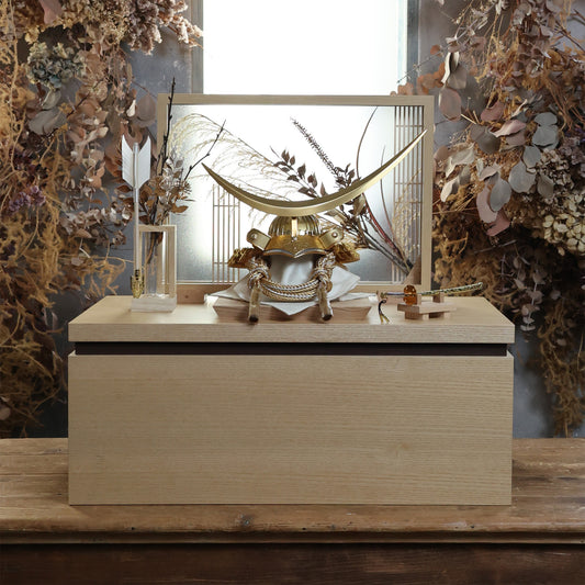 甲冑師「翠鳳」作品  大地 daichi | 26祈兜 収納飾り