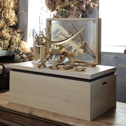 甲冑師「翠鳳」作品  大地 daichi | 26祈兜 収納飾り