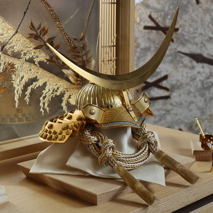 甲冑師「翠鳳」作品  大地 daichi | 26祈兜 収納飾り