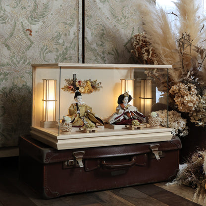 絵麻　ema｜26雛人形ケース飾り