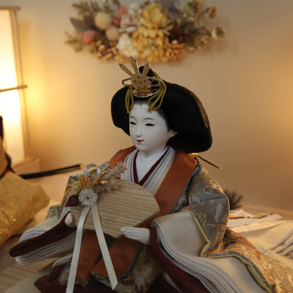 絵麻　ema｜26雛人形ケース飾り