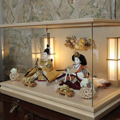 絵麻　ema｜26雛人形ケース飾り