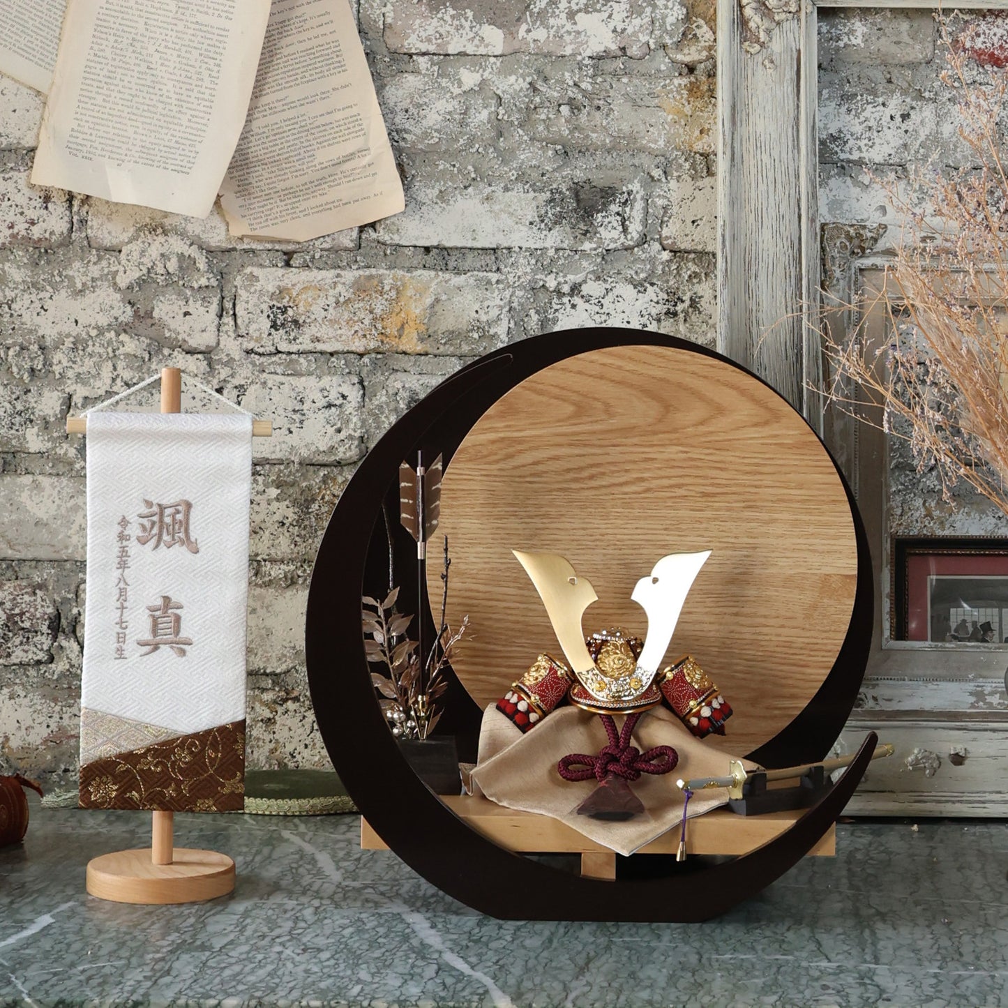 焔斗 ento｜26祈兜 三日月(小)飾り