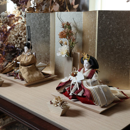 福（亀甲×唐花）　fuku｜26雛人形出し飾り