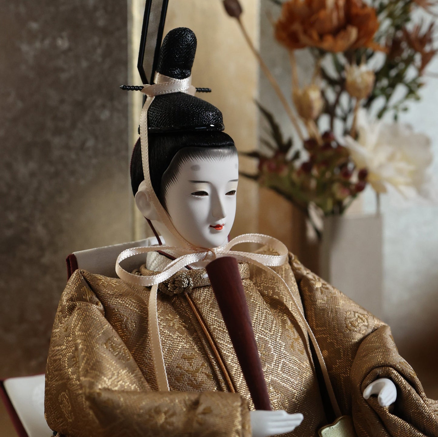 福（亀甲×唐花）　fuku｜26雛人形出し飾り