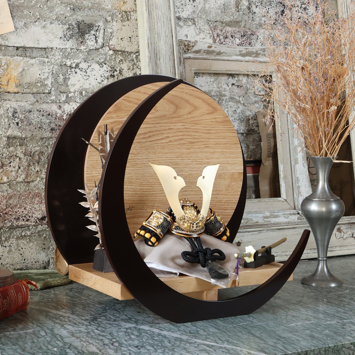 玄士 genshi｜26祈兜 三日月(小)飾り