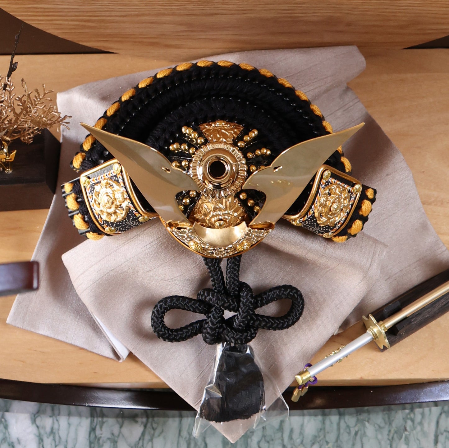 玄士 genshi｜26祈兜 三日月(小)飾り