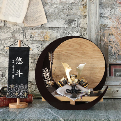 玄士 genshi｜26祈兜 三日月(小)飾り