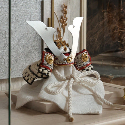 甲冑師「加藤良」作品　伯 haku | 26祈兜 ケース飾り