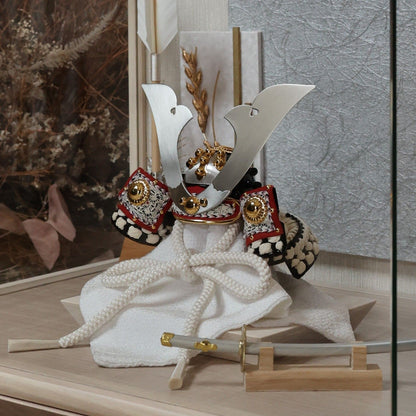 甲冑師「加藤良」作品　伯 haku | 26祈兜 ケース飾り
