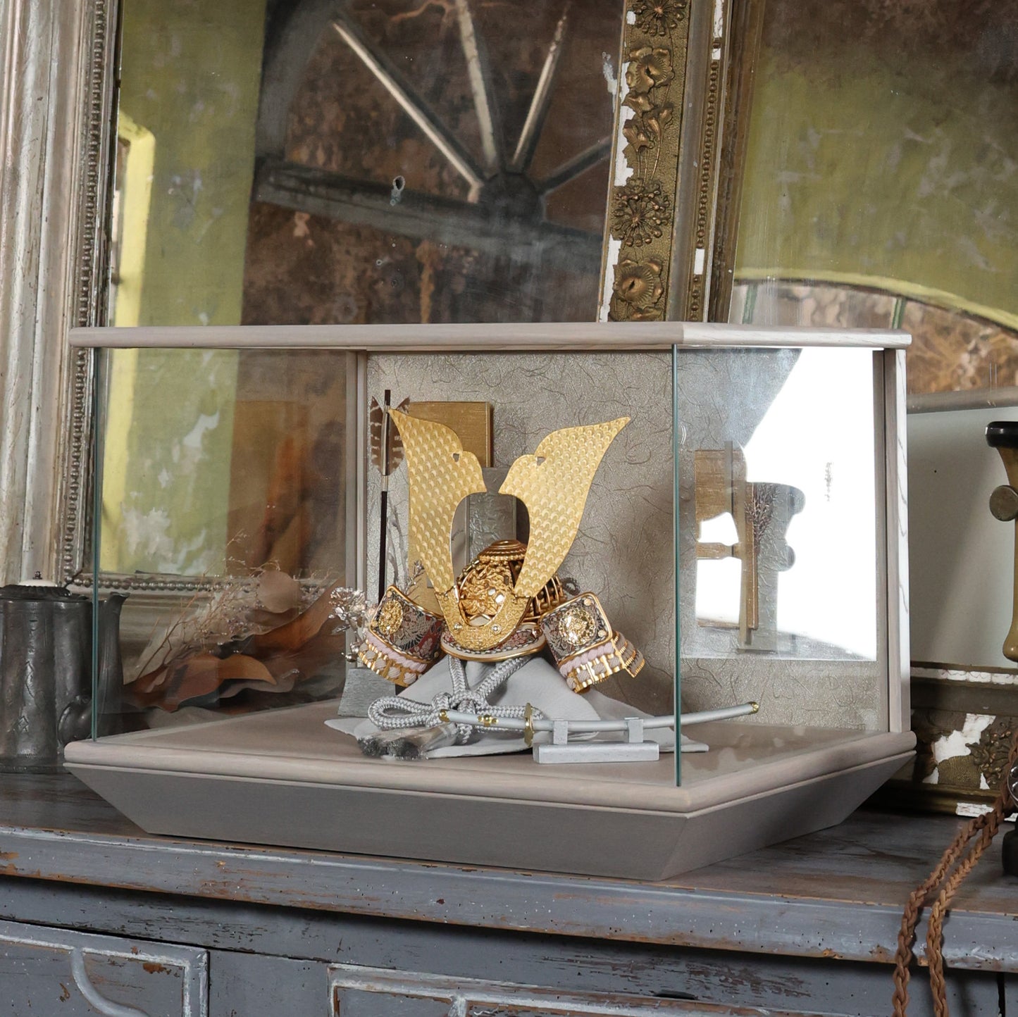 甲冑師「雄山」オリジナル　華 hana | 26祈兜 ケース飾り