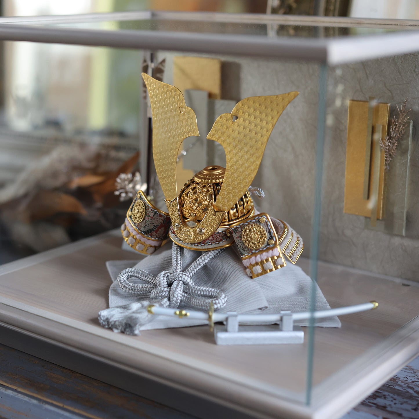 甲冑師「雄山」オリジナル　華 hana | 26祈兜 ケース飾り