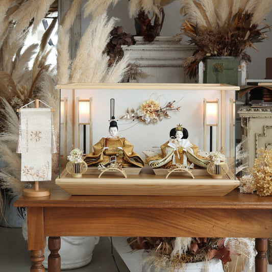 花陽　hanahi｜26雛人形ケース飾り