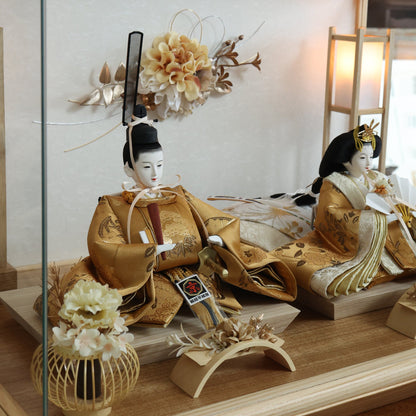 花陽　hanahi｜26雛人形ケース飾り