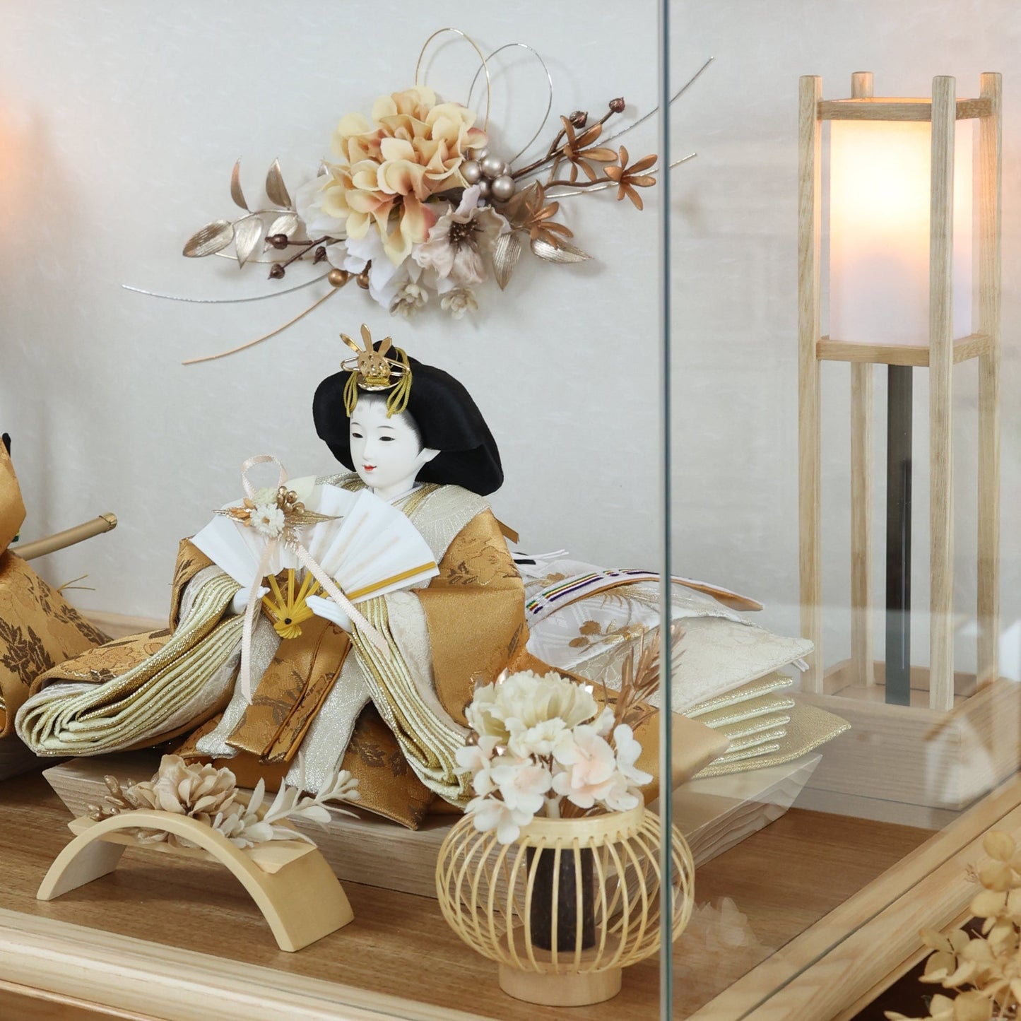 花陽　hanahi｜26雛人形ケース飾り