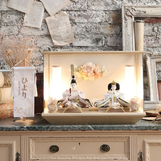 花乃　hanano｜26雛人形ケース飾り