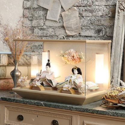 花乃　hanano｜26雛人形ケース飾り