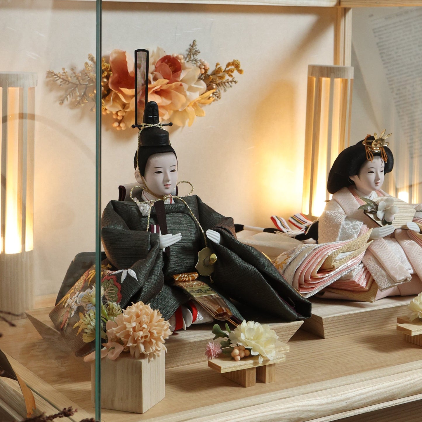 葉音　hanon｜26雛人形ケース飾り