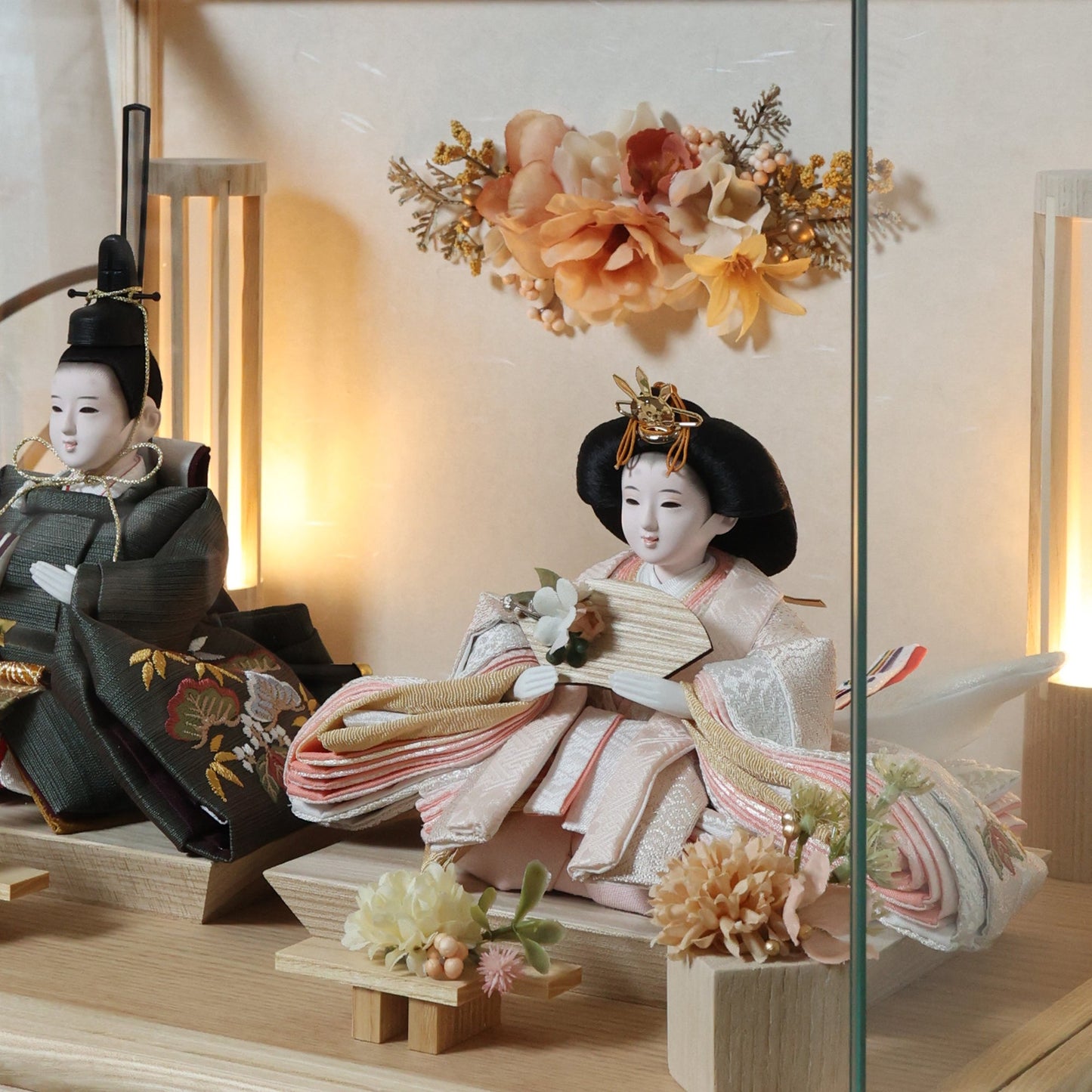 葉音　hanon｜26雛人形ケース飾り