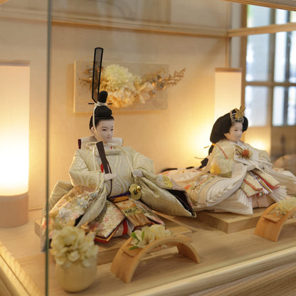 遥　haruka｜26雛人形ケース飾り