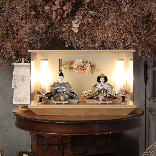 京都西陣袋帯　春音　harune｜26雛人形ケース飾り