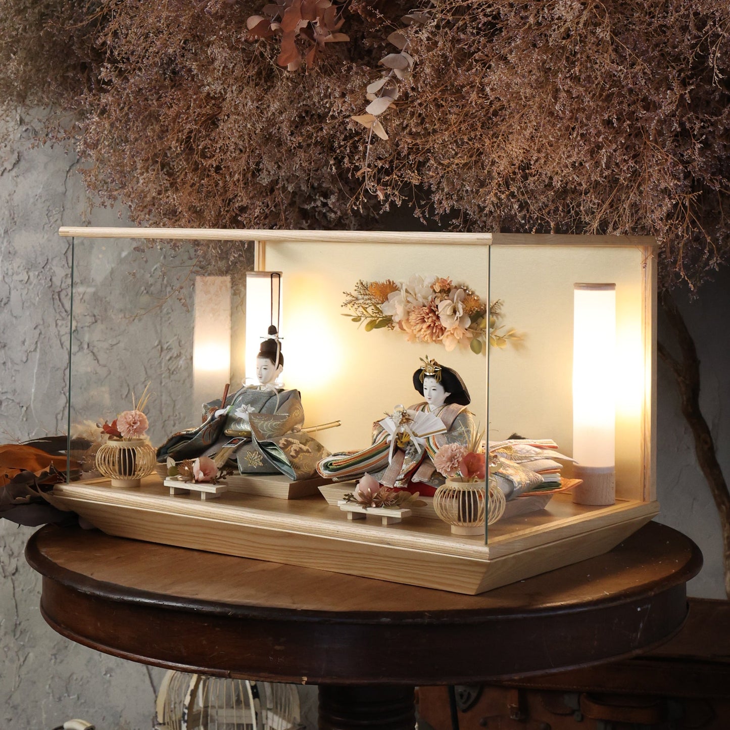 京都西陣袋帯　春音　harune｜26雛人形ケース飾り