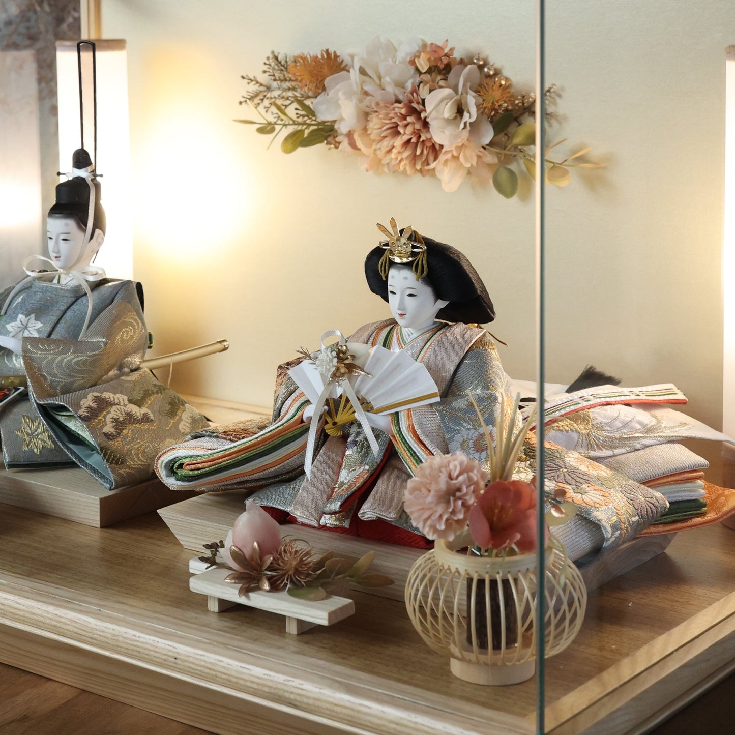京都西陣袋帯　春音　harune｜26雛人形ケース飾り