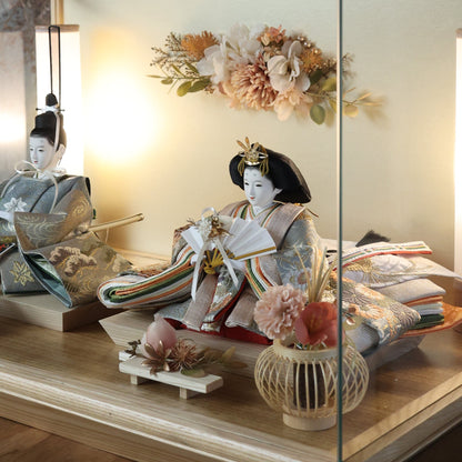 京都西陣袋帯　春音　harune｜26雛人形ケース飾り