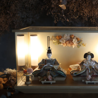 京都西陣袋帯　春音　harune｜26雛人形ケース飾り