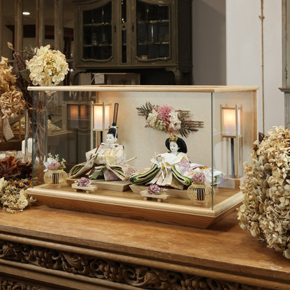 京都西陣袋帯　葉月　hazuki｜26雛人形ケース飾り