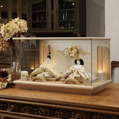 京都西陣袋帯　陽菜　hina｜26雛人形ケース飾り