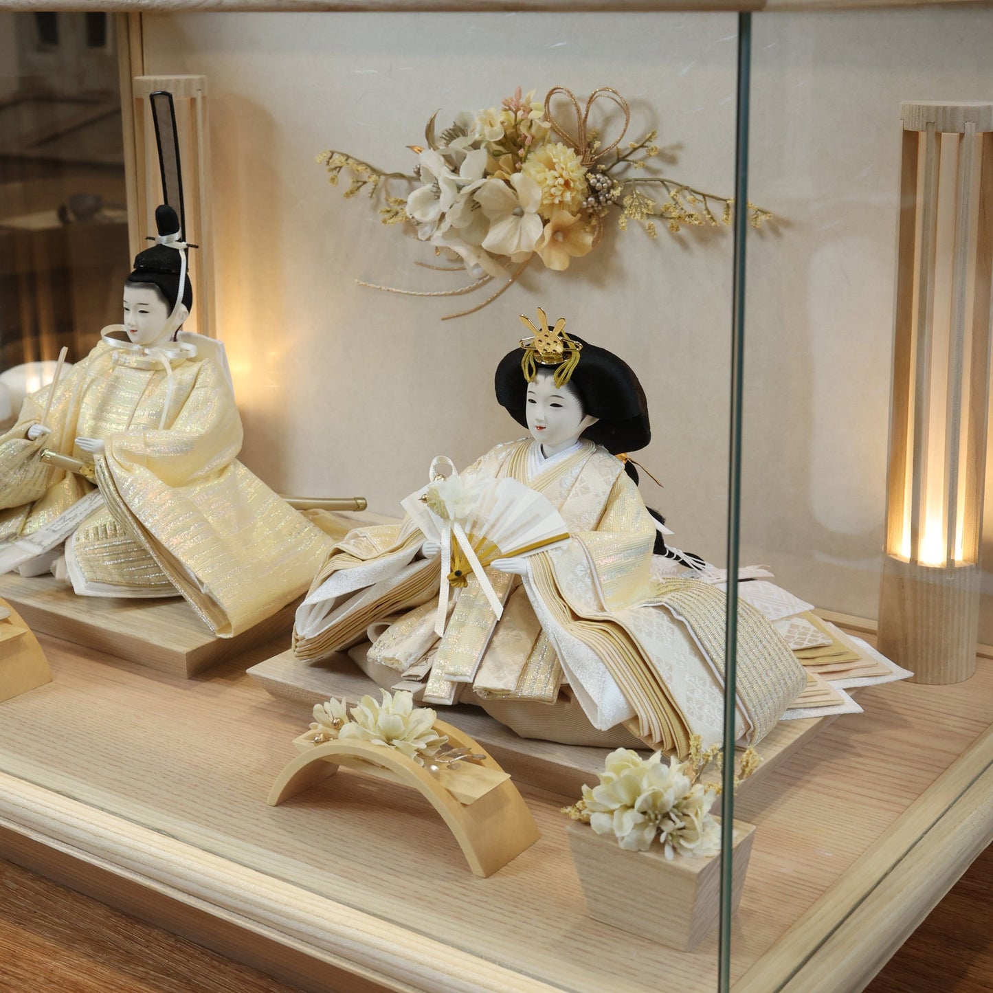 京都西陣袋帯　陽菜　hina｜26雛人形ケース飾り