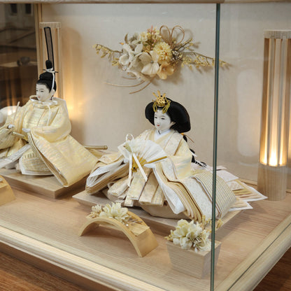 京都西陣袋帯　陽菜　hina｜26雛人形ケース飾り