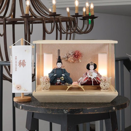 ひなの　hinano｜26雛人形ケース飾り