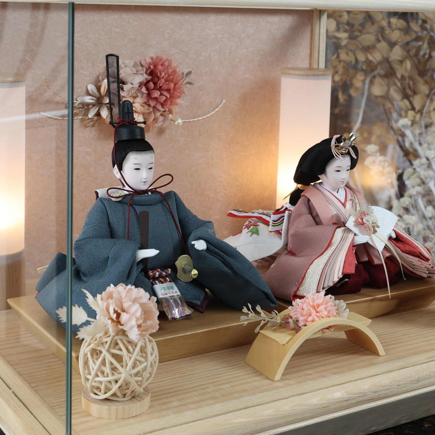 ひなの　hinano｜26雛人形ケース飾り