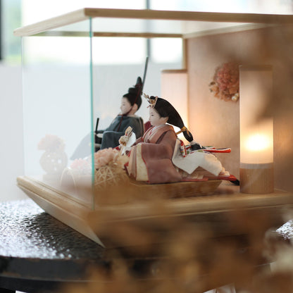 ひなの　hinano｜26雛人形ケース飾り