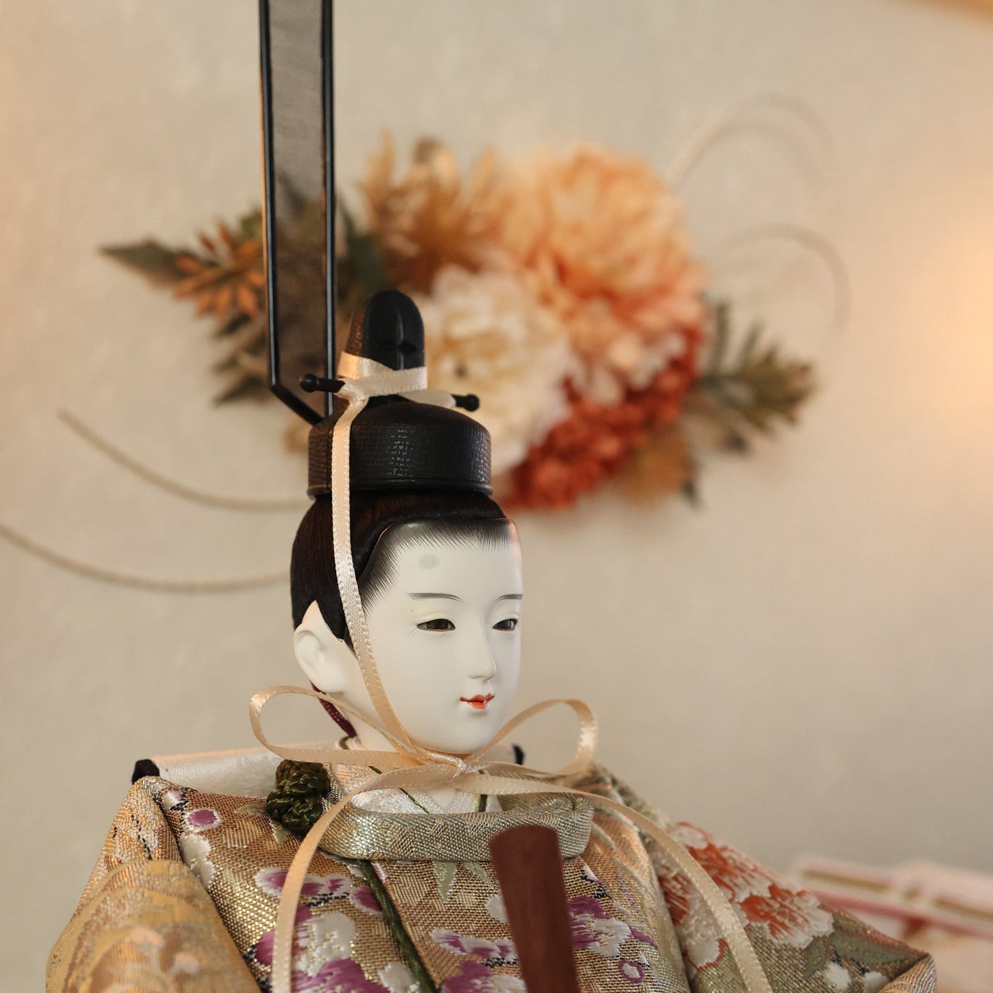 京都西陣袋帯　緋咲　hisaki｜26雛人形ケース飾り