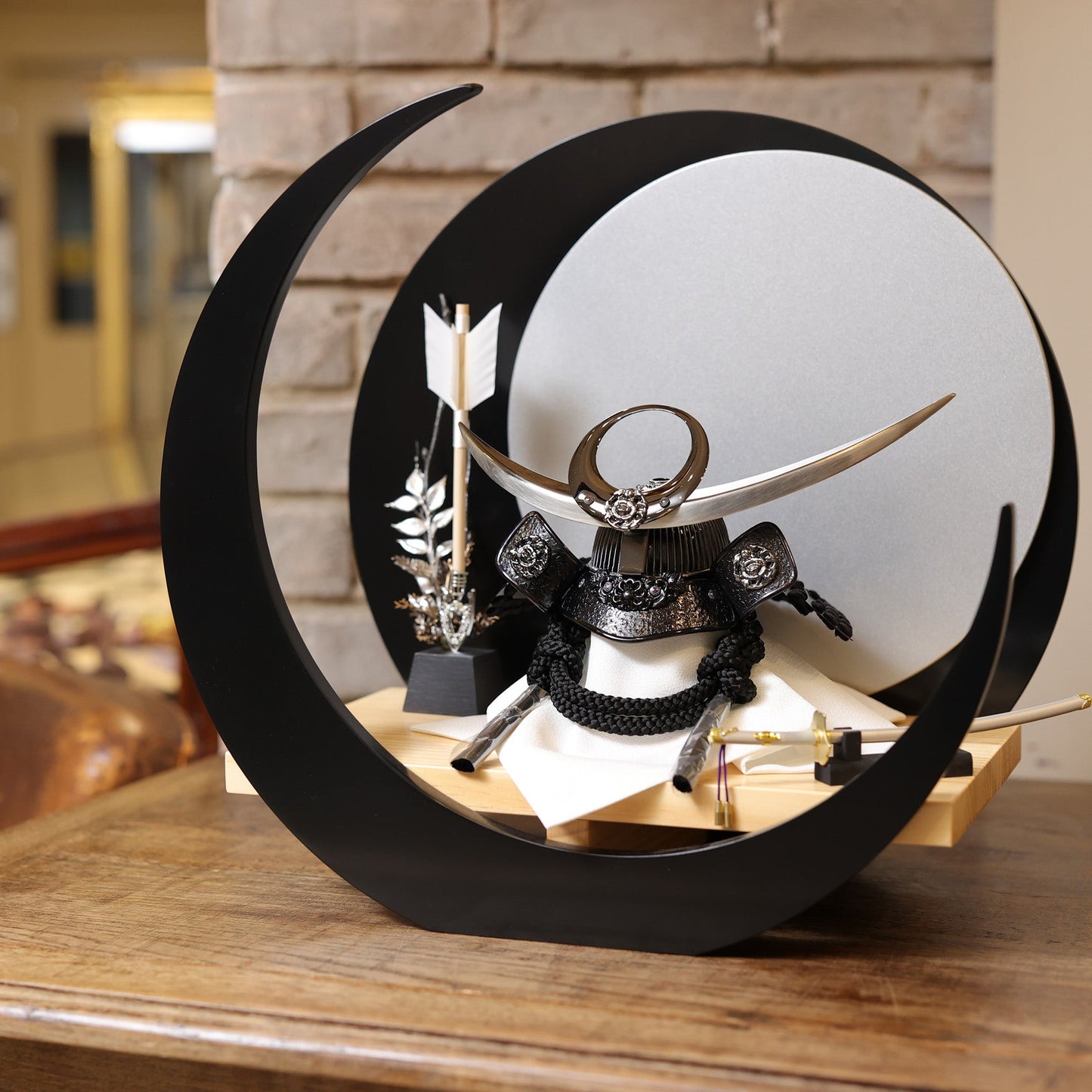 北斗　hokuto｜26祈兜　三日月台飾り