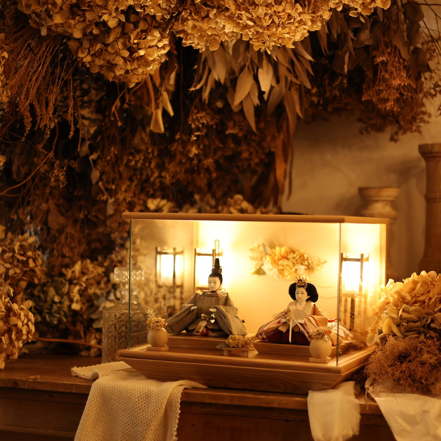 ほなみ　honami｜26雛人形ケース飾り