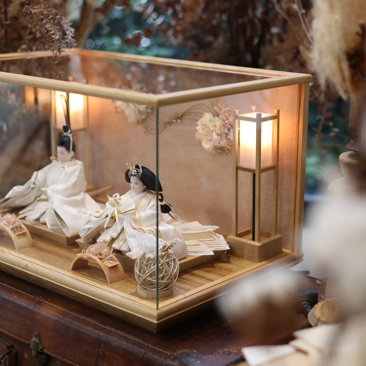 穂香　想　honoka｜26雛人形ケース飾り